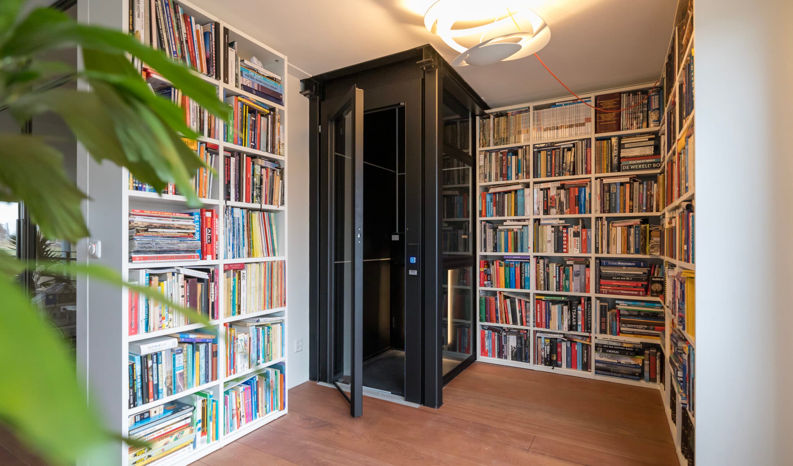 Huislift in bibliotheek